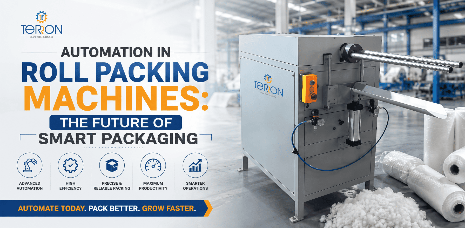 Automation in Roll Packing Machine
