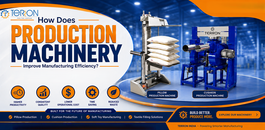 Production Machinery for Pillow and Cushion