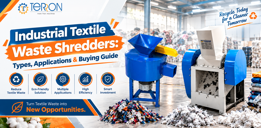 Industrial Textile Waste Shredders