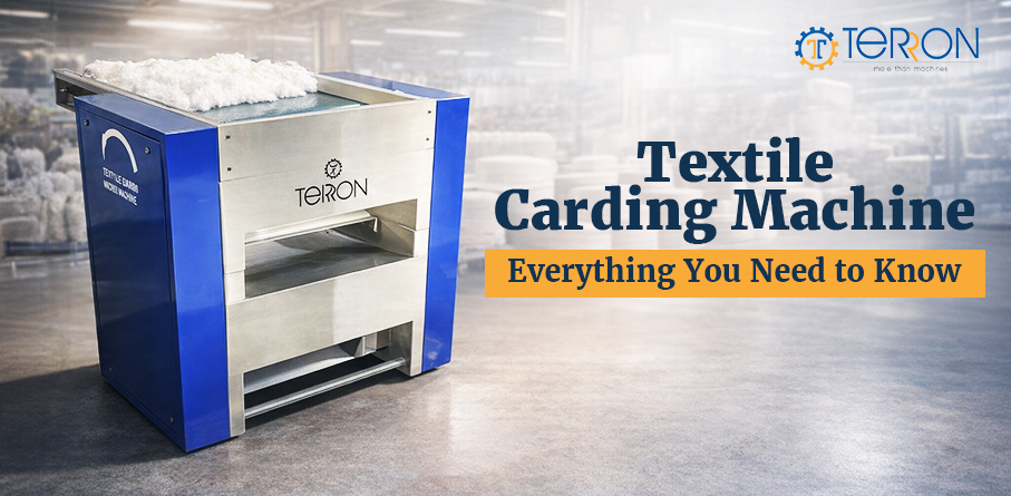 Textile carding machine