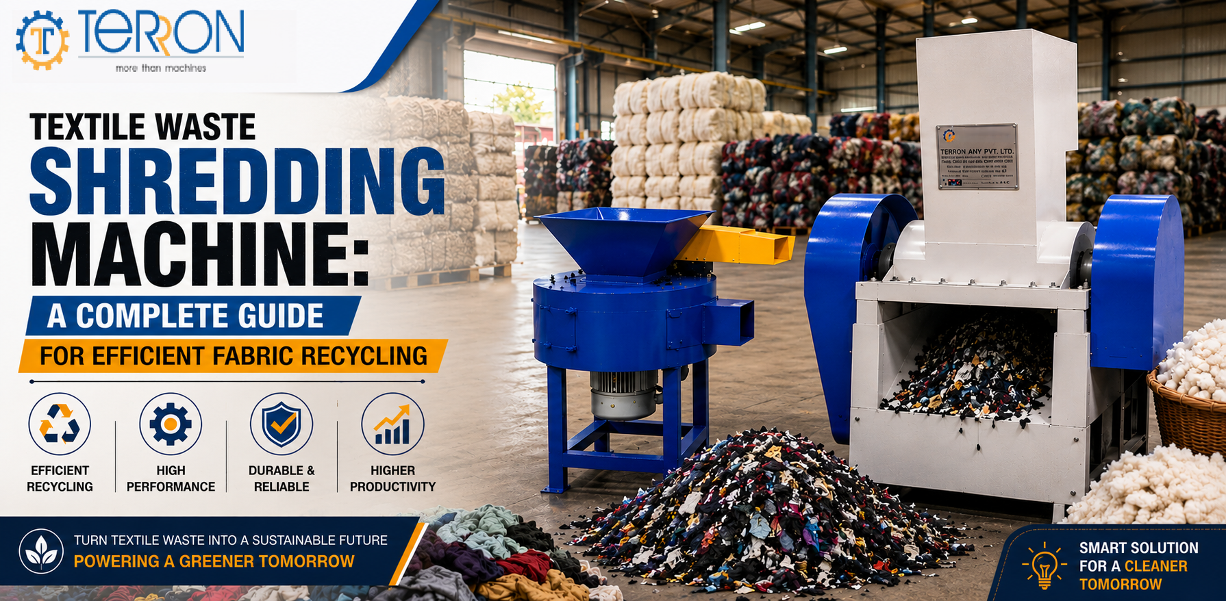 Textile Waste Shredding Machine