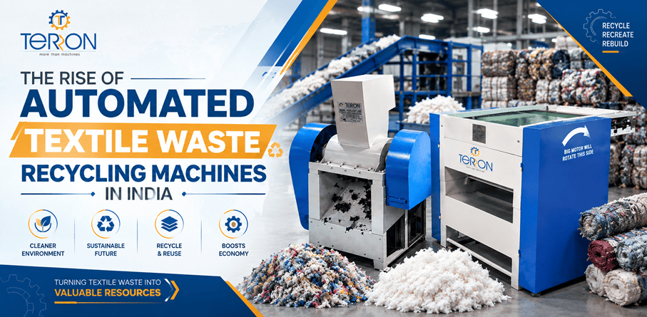 Automated Textile Waste Recycling Machine